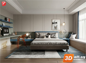 Children Room Scenes Skp FIles 